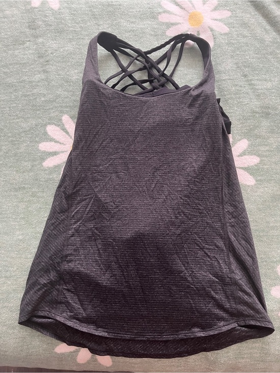 lululemon athletica Tops - lululemon athletica Women's Strappy Back Tank - Charcoal